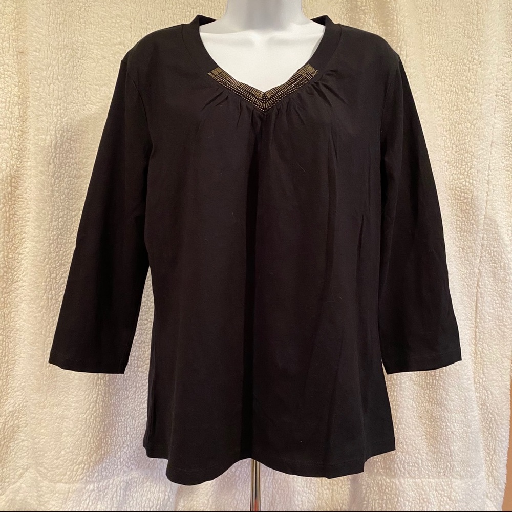 Croft & Barrow Long Sleeve Shirt size Large
